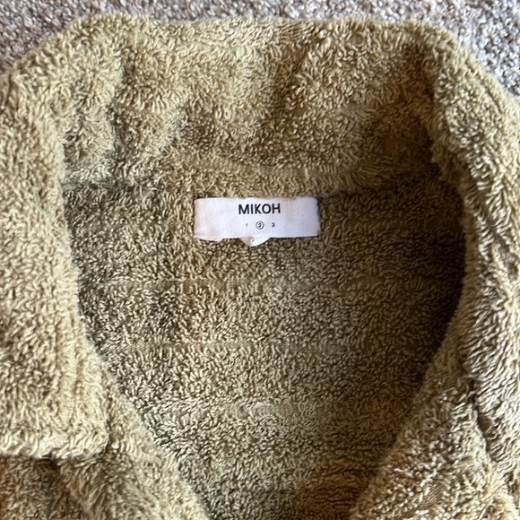 Mikoh Olive Green Cardigan Sweater - Picture 2 of 8